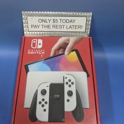 Nintendo Switch Oled Game Console New - Pay $1 today and pay the rest later -
