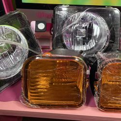 Hummer H3 Headlights Lamps 2006-2010