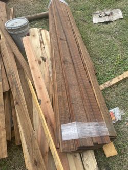 2x4x8 Cedar Prestained Rails