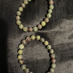 Dragons Blood Stone Bracelets