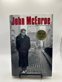 You Cannot Be Serious - John McEnroe - Signed