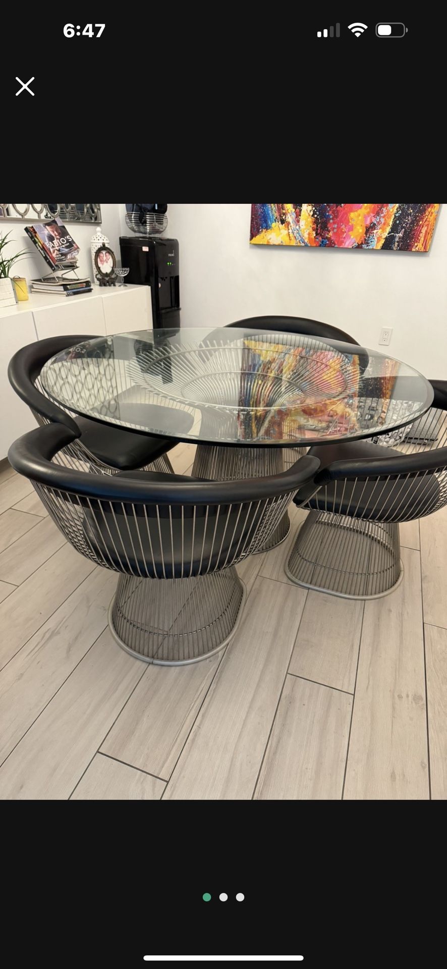 Rove Concepts Dining  Table And Chairs ( 4 Chairs ) 