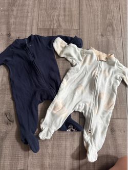Footed Boys PJs (100% organic cotton)