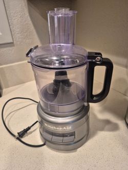 KitchenAid 7-Cup Food Processor in Contour Silver