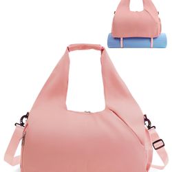Gym Bag/ Holds Yoga mat