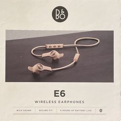 B&O Beoplay E6 Sand Color