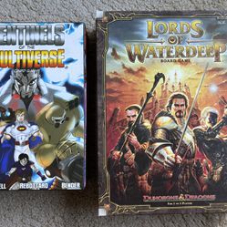 Lords of Waterdeep and Sentinels of the Multiverse Board Games D&D Dungeons & Dragons
