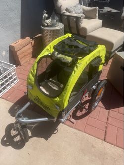 Booyah pet 2 in 1 pet stroller/bike trailer