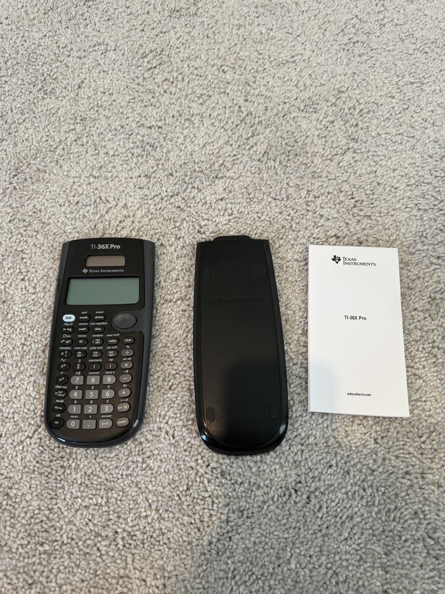 Texas Instruments TI-36X Pro Scientific Calculator – $15