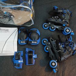 Chicago Skates 2in1 Adjustable Inline Training Skates