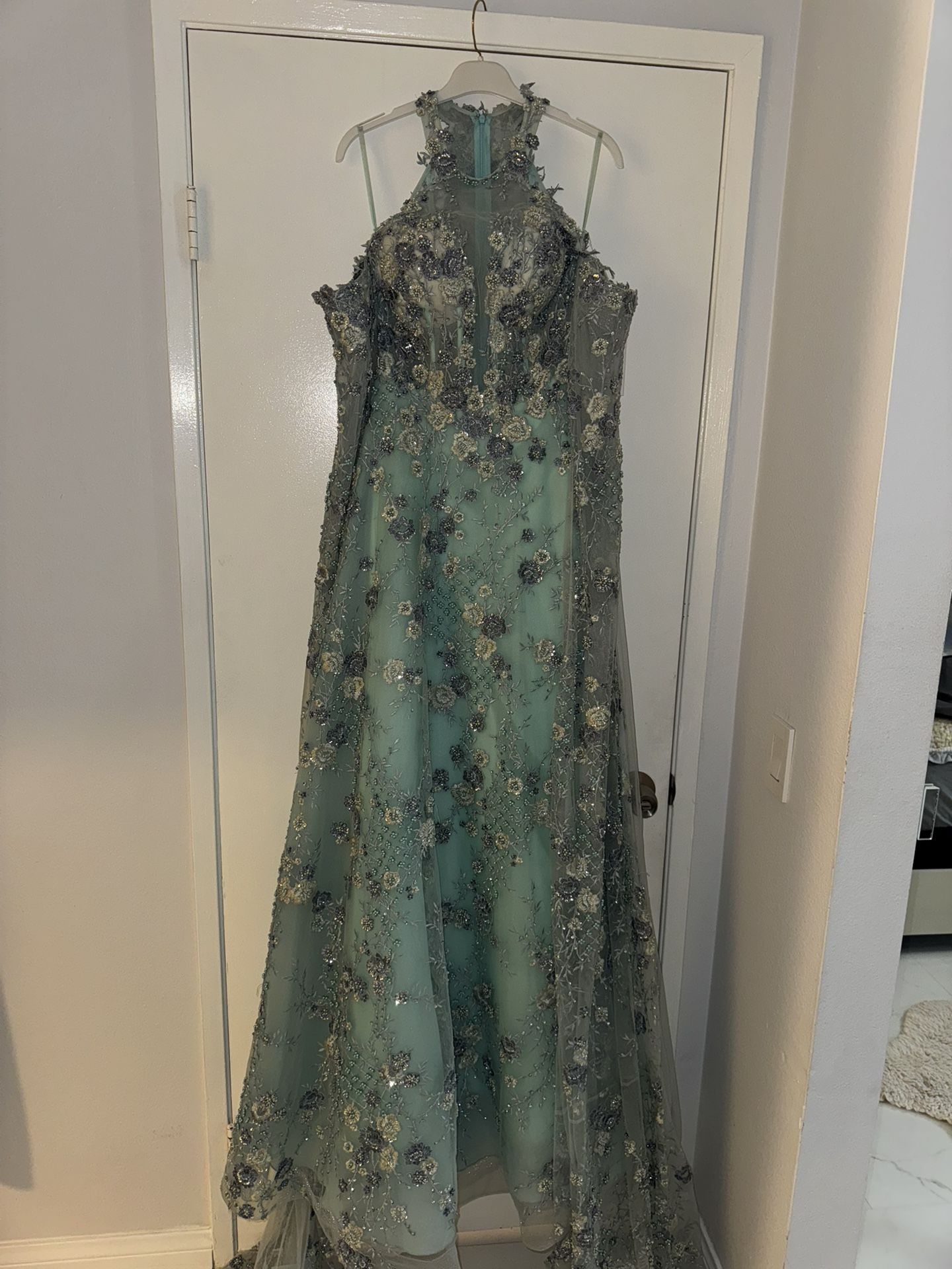 Floral Butterfly Maxi Dress