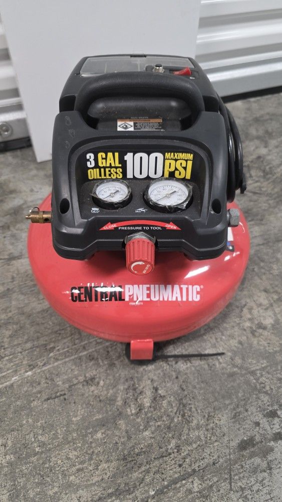 3 Gal 100 PSI Compressor