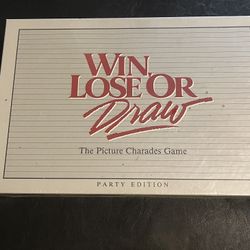 Vintage Win Lose or Draw game
