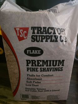 Tractor Supply Pine shavings