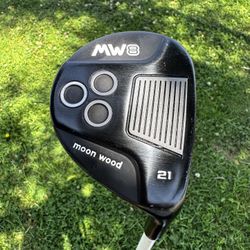 Moon Wood MW8 21° Fairway Wood – Regular Flex 75g