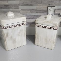 Ceramic Counter Canisters