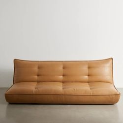 Greta Recycled Leather XL Sleeper Sofa
