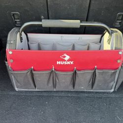 17 in. 18 Pocket Open Top Tool Bag