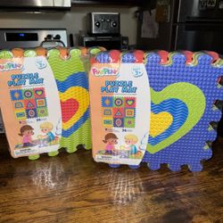 Fun Play Puzzle Play Mat – 2 Pack