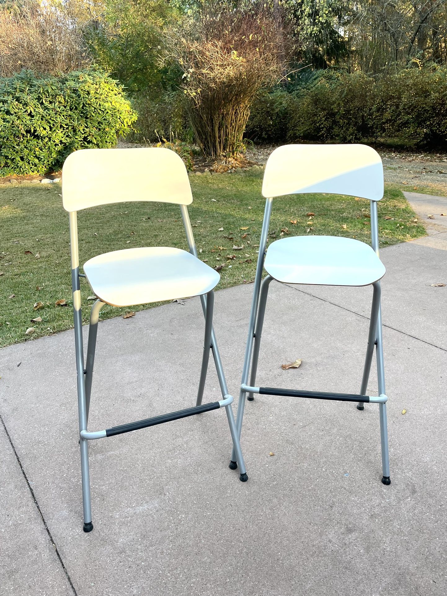 IKEA Franklin foldable bar stools
