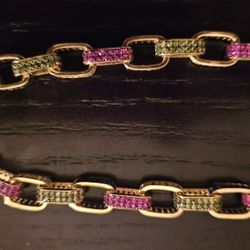 Iced Out Link Necklace