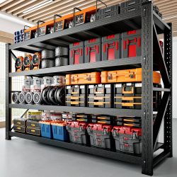 48" W x 24" D x 69" H Shelving 