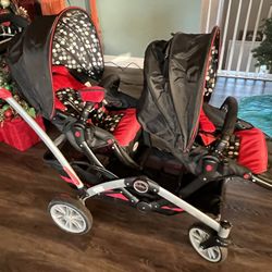 Countours Tranformable Twin Double Stroller