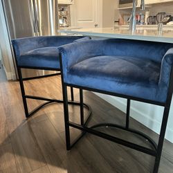Velvet Bar Stools 