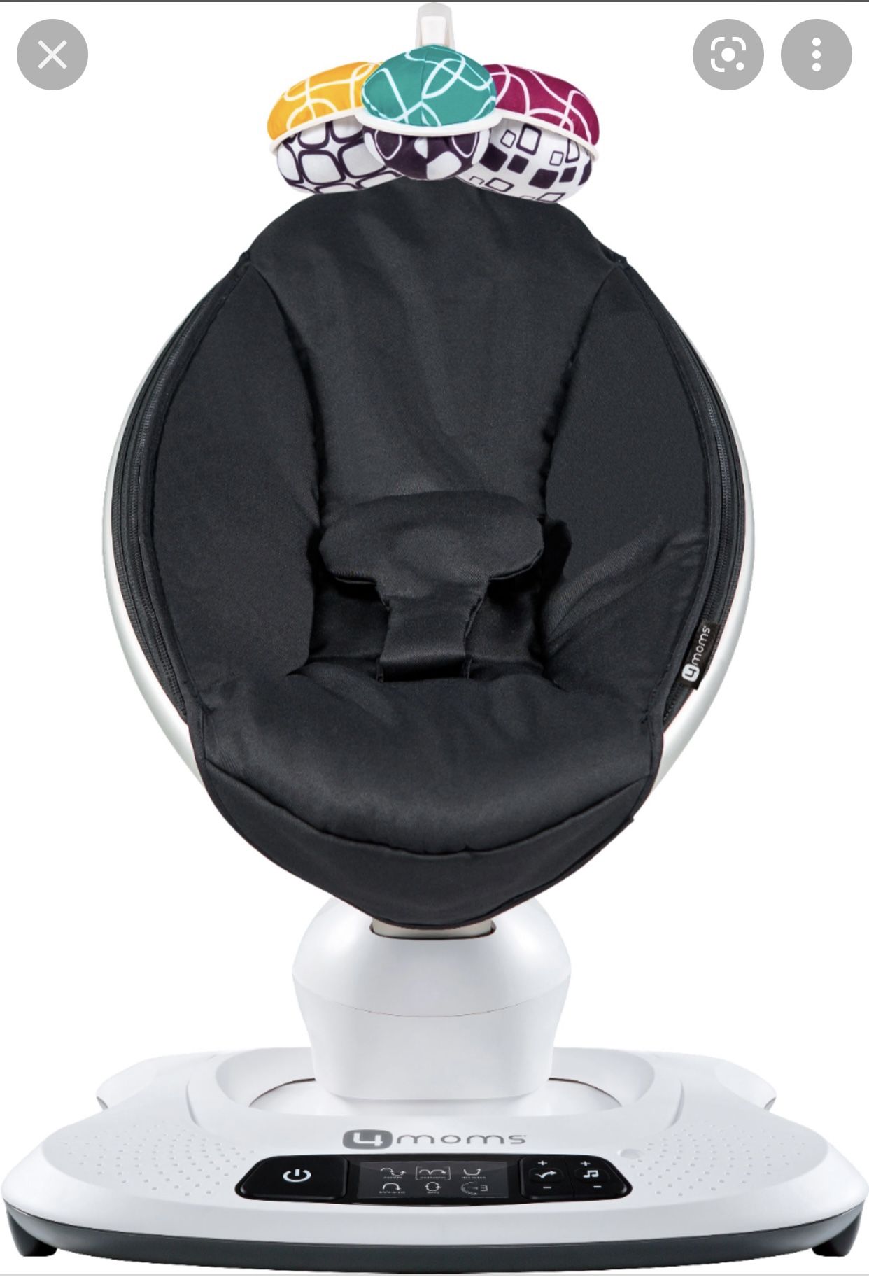 Baby swing (4moms mamaroo) (black)