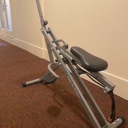 Squat Ride N Row Exercise Machine - Glute And Abs Workout