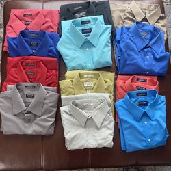 Men's Dress Shirts, Multiple Colors, Size XL $5 Each
