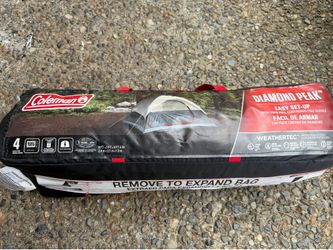 Coleman Diamond Peak 4 person tent
