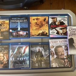 Blue Ray and DVD Movies