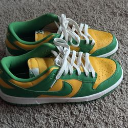 Green Yellow Dunks