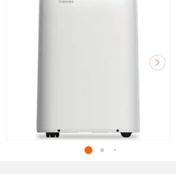 Toshiba
8,000 (DOE) BTU Portable Air Conditioner Cools 350 Sq. Ft. with Dehumidifier and Remote in White