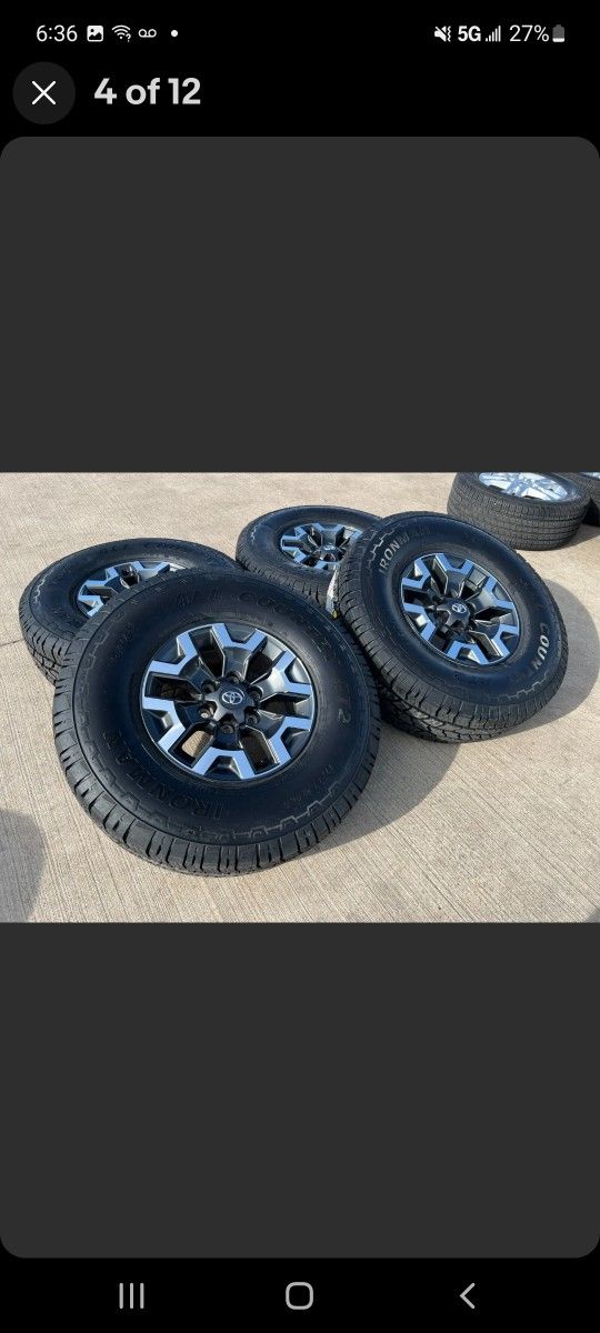 Toyota Tacoma TRD wheels rims