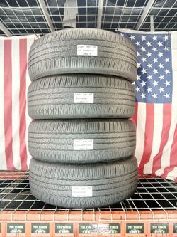 ✔️ Set of 4 Used Tires P235/65R18 DUNLOP GRANDTREK ALL SEASON TOURING 235 60 18