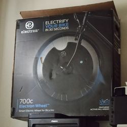 Ebike 700c Electron Wheel™, 400w Power, 20mph + Hill Assist, 50 Mile Range, 3 Speeds, 1 Minute Install! (MSRP $800)