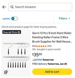 9' Paint Rollers 12pk