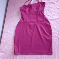 Windsor Magenta Pink Mini Dress Sz. S NWT