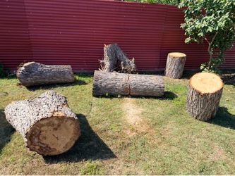 Free wood very heavy good for chopping and selling free free