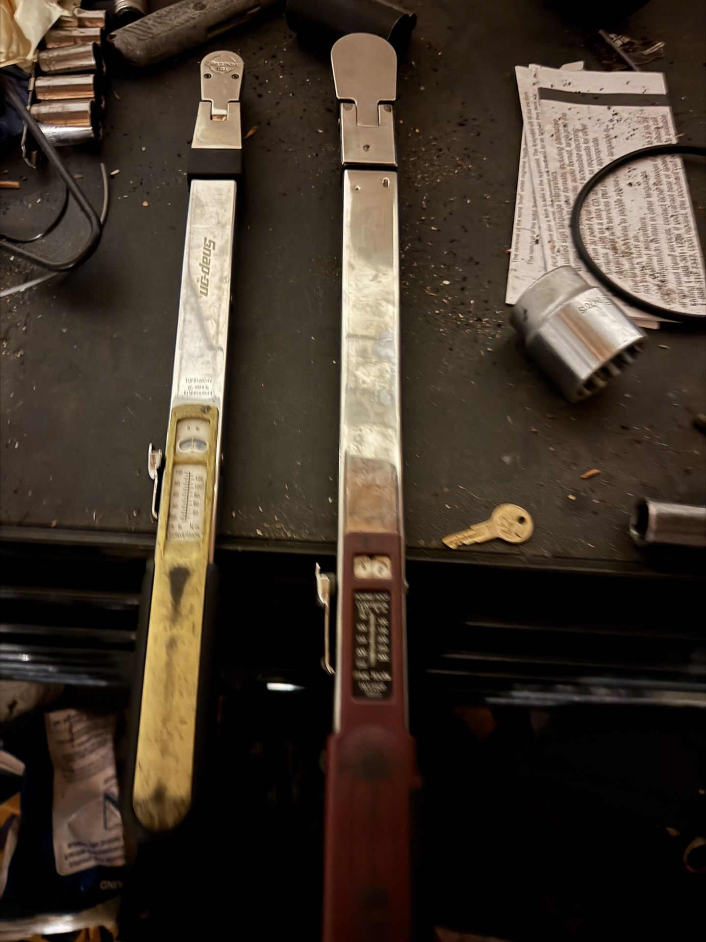 3/8 Snap On Torque Wrench And 1/2 Mac Torque Wrench