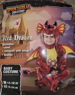 Red Dragon Costume 🐉 18-24 Months 