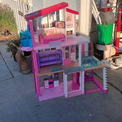 Barbie Dream house With Elevator And Accessories 