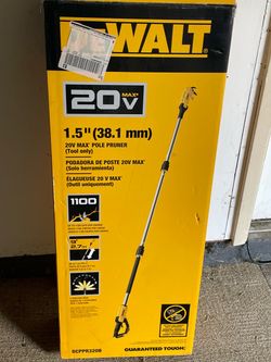 DEWALT 20V MAX Pole Pruner DCPPR320B Tool Only