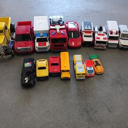 The 16 Diferent Trucks & Cars 