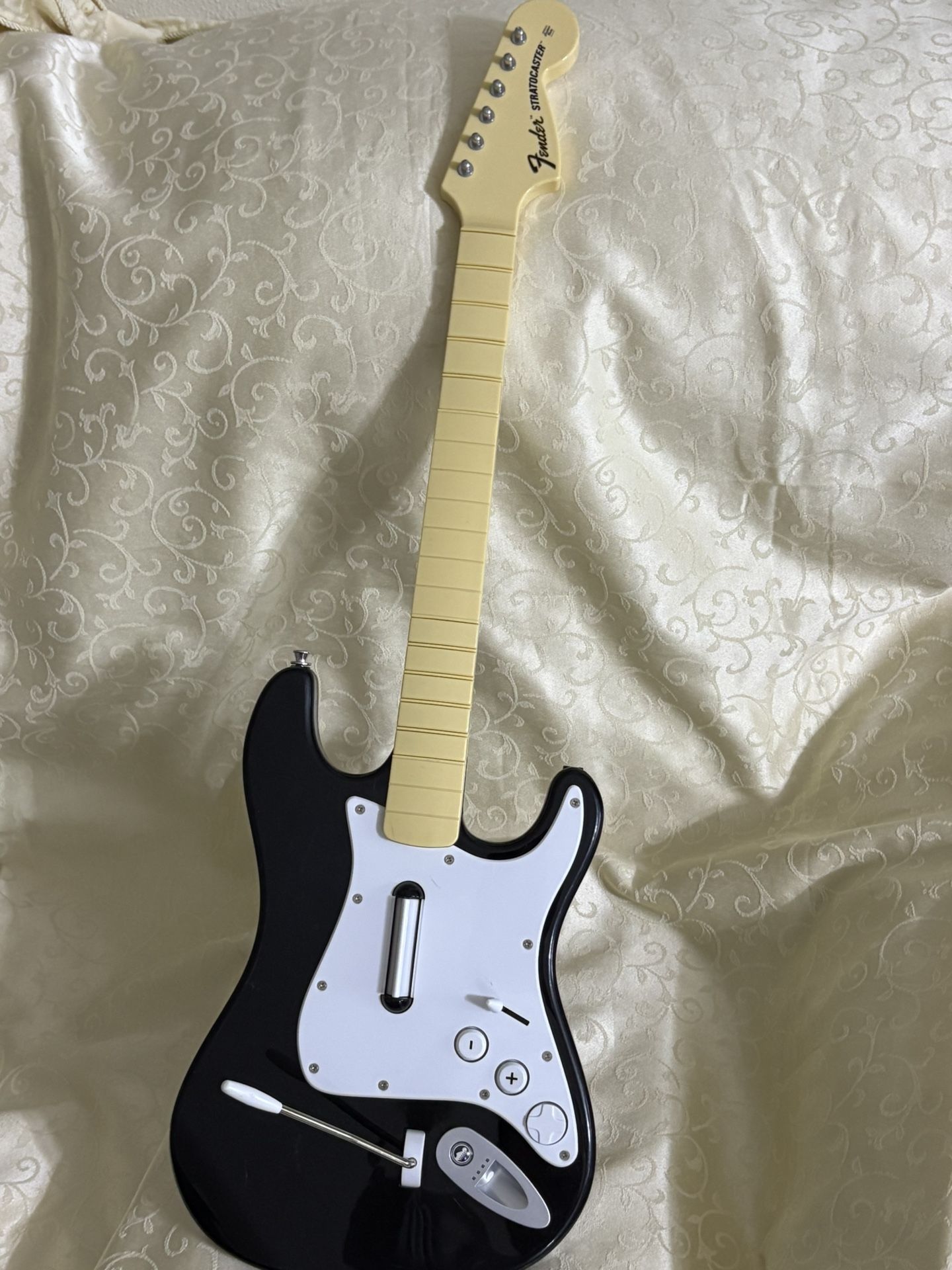 Harmonix Rock Band Fender Stratocaster guitar controller for the Xbox 360