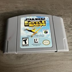 Star Warms Game Nintendo 64 Game 