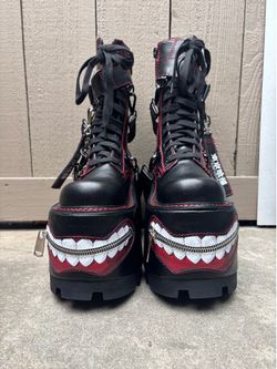 Platform Boots ladies size 8
