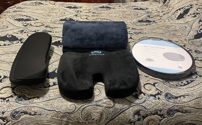 ULTIMATE 4-Piece Comfort Memory Foam Seat Cushion Set $20
